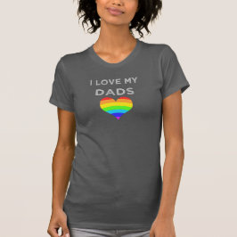 Ich Liebe meine Väter lieben Son Daughter Gay Prid T-Shirt