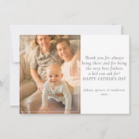 Ich Liebe meine Väter | Rainbow Heart Pride Fathda (Rückseite)