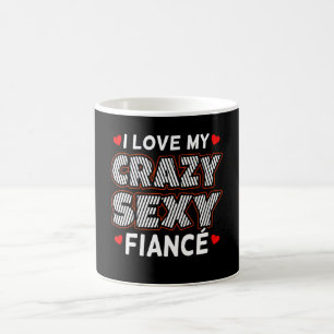 Ich Liebe meine Verlobte Funny Verlobt Fiancer Ver Kaffeetasse