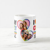 Ich Liebe meine verrückte Freundin 2 Foto lgbtq+ R Kaffeetasse (Mittel)