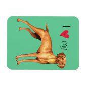 Ich Liebe meine Vizsla Magnet (Horizontal)