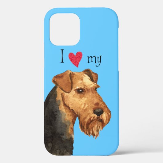 Ich Liebe meine Welsh Terrier Case-Mate iPhone Hülle (Rückseite)