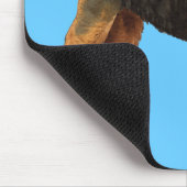 Ich Liebe meine Welsh Terrier Mousepad (Ecke)