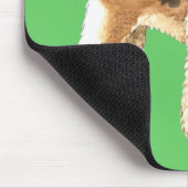 Ich Liebe meine Wire Fox Terrier Mousepad (Ecke)