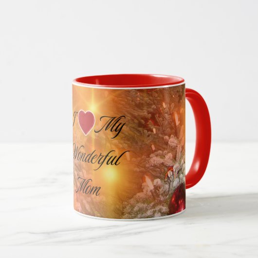 Ich Liebe meine wunderbare Mama Tasse (VorderseiteRechts)