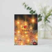 Ich Liebe meine wunderbare Schwester Postkarte (Stehend Vorderseite)