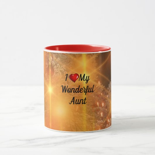 Ich liebe meine wunderbare Tante Tasse (Zentrum)