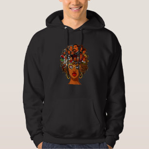 Ich liebe meine Wurzeln zurück Mächtiger History M Hoodie