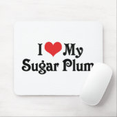 Ich Liebe meine Zuckerplatte Mousepad (Mit Mouse)