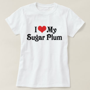 Ich Liebe meine Zuckerplatte T-Shirt
