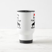 Ich Liebe meine zwei Berner Hunde Tasse (Mittel)