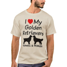 Ich Liebe meine zwei goldenen Retrievers