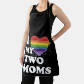 Ich Liebe meine zwei Mamas Lesbisch Schürze (InSitu)