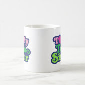 Ich Liebe meine Zwillingsschwester Kaffeetasse (Mittel)