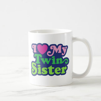 Ich Liebe meine Zwillingsschwester Kaffeetasse