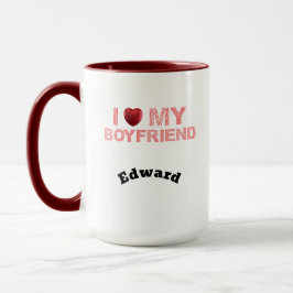 Ich Liebe meinem Freund zwei Töne Tasse