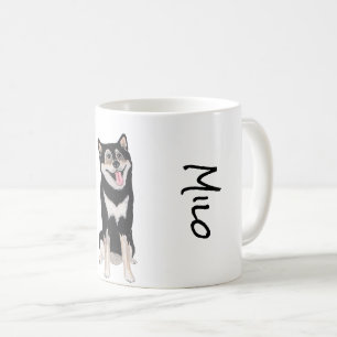 Ich liebe meinen Alaskan Malamute Hund Kaffee Bech Kaffeetasse