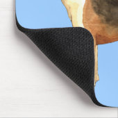 Ich Liebe meinen American Foxhound Mousepad (Ecke)