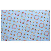 Ich Liebe meinen American Foxhound Stoff (Fat Quarter (45,7 x 55,9 cm))