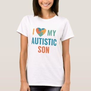 Ich liebe meinen autistischen Sohn T-Shirt