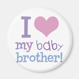 Ich Liebe meinen Baby Bruder Magnet