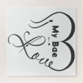 Ich liebe meinen Bae • Du = ♥ Puzzle (Horizontal)
