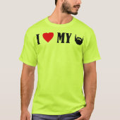 Ich Liebe meinen Bart T-Shirt (Vorderseite)