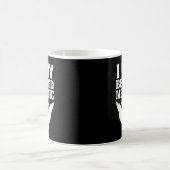Ich Liebe meinen Bartmechaniker Kaffeetasse (Mittel)