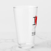 Ich liebe meinen Beagle Glas (Rechts)