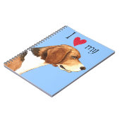Ich Liebe meinen Beagle Notizblock (Linke Seite)