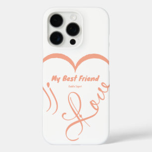 Ich liebe meinen besten Freund • Kuschel-Experte iPhone 16 Pro Hülle