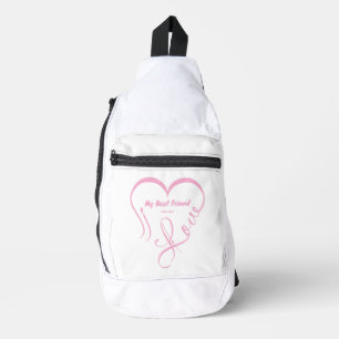 Ich liebe meinen besten Freund • Kuschel-Experte Crossbody Bag
