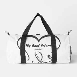 Ich liebe meinen besten Freund • Kuschel-Experte Duffle Bag