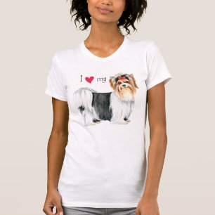Ich Liebe meinen Biewer Terrier T-Shirt