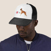 Ich Liebe meinen Boxer Truckerkappe (Beispiel)