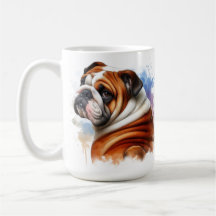 Ich Liebe meinen Bulldog-Kaffee-Tasse-Cup