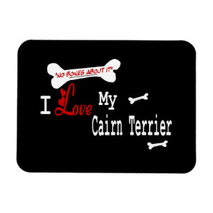 Ich liebe meinen Cairn Terrier Magnet