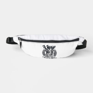 Ich liebe meinen Cattle Dog Vintage Gravur Design_ Bauchtasche