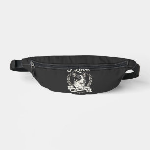 Ich liebe meinen Cattle Dog Vintage-Hundefreund Bauchtasche