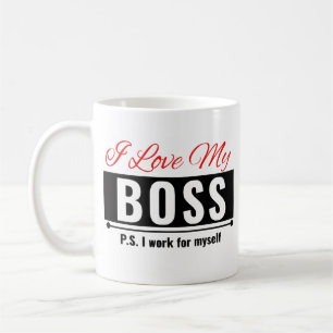 Ich Liebe meinen Chef Kaffeetasse