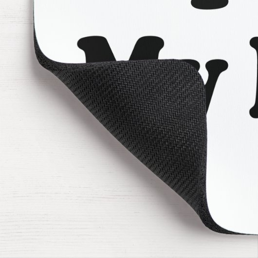 Ich Liebe meinen Chef Mousepad (Ecke)