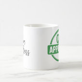 Ich liebe meinen Chef - QC geprüft Kaffeetasse (Mittel)