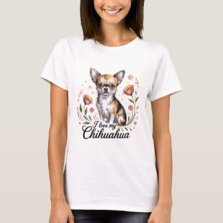 Ich liebe meinen Chihuahua T-Shirt