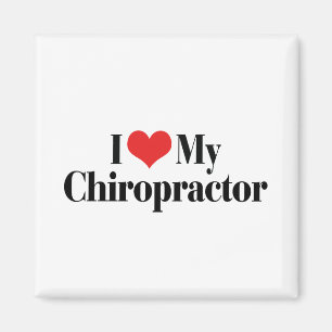 Ich liebe meinen Chiropraktiker Magnet