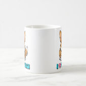 Ich liebe meinen Corgi Kaffeetasse (Mittel)