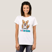 Ich liebe meinen Corgi T-Shirt (Vorne ganz)