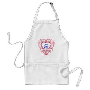 Ich Liebe meinen Cousin! Foto Red Hearts Schürze