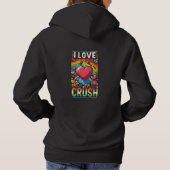 Ich Liebe meinen Crush Hoodie (Rückseite)