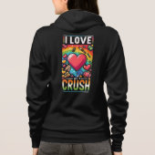 Ich Liebe meinen Crush Hoodie (Rückseite)