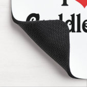 Ich Liebe meinen Cuddle Muffin Mousepad (Ecke)